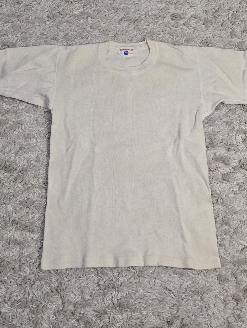 VTG 50s Stanfield's Thermal T Shirt M